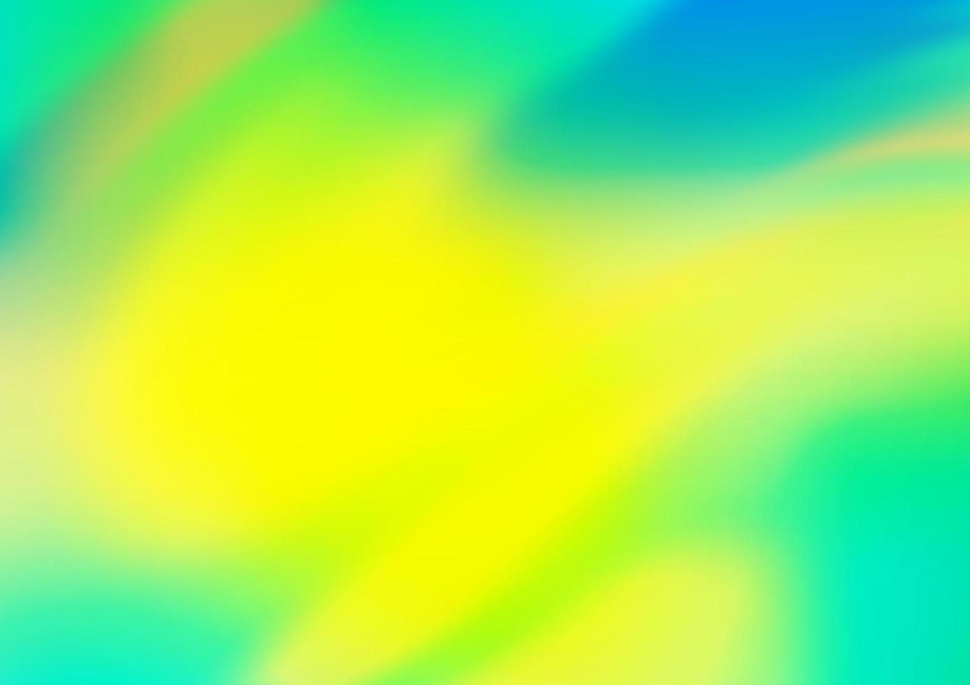 Light Blue, Yellow vector blurred bright pattern.