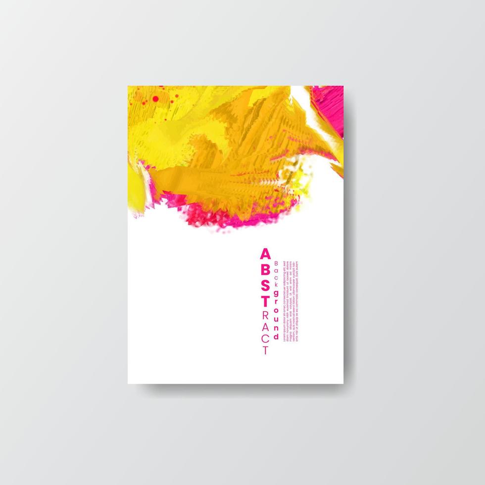 cards with watercolor blots. cards with hand drawn blots element on white background for your design. Design for your date, postcard, banner, logo. vector