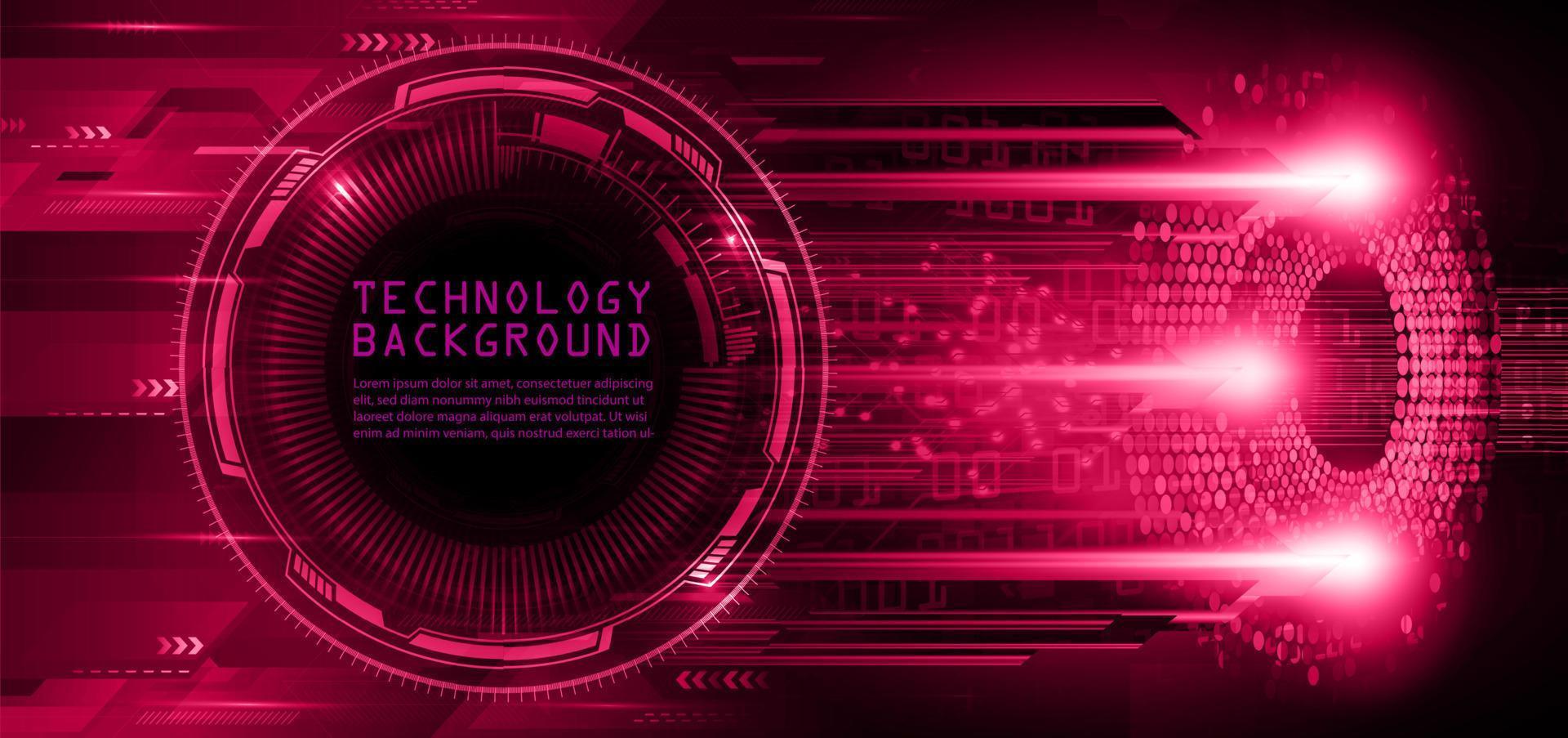 cyber circuit future technology concept background vector