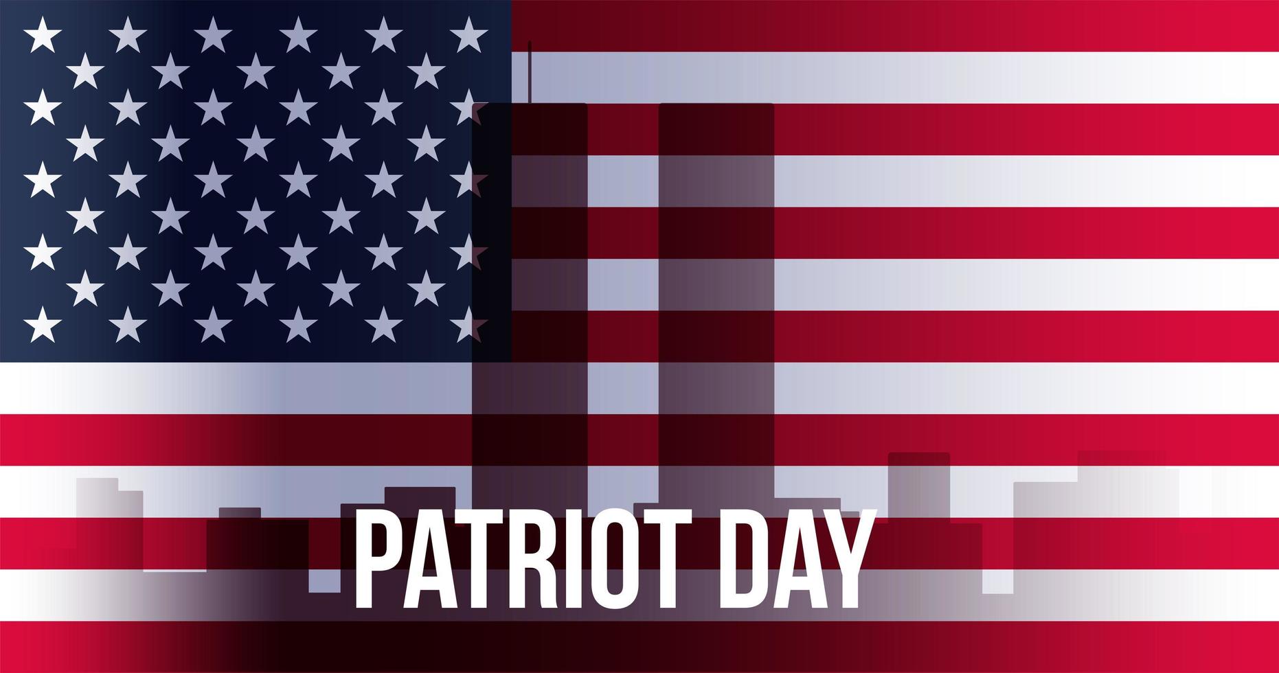 Patriot Day Banner vector