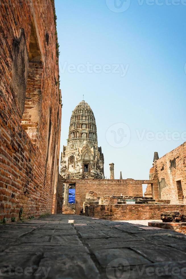 THAILAND Ruins and Antiques at the Ayutthaya Historical Park Tourists from around the world Buddha decay photo