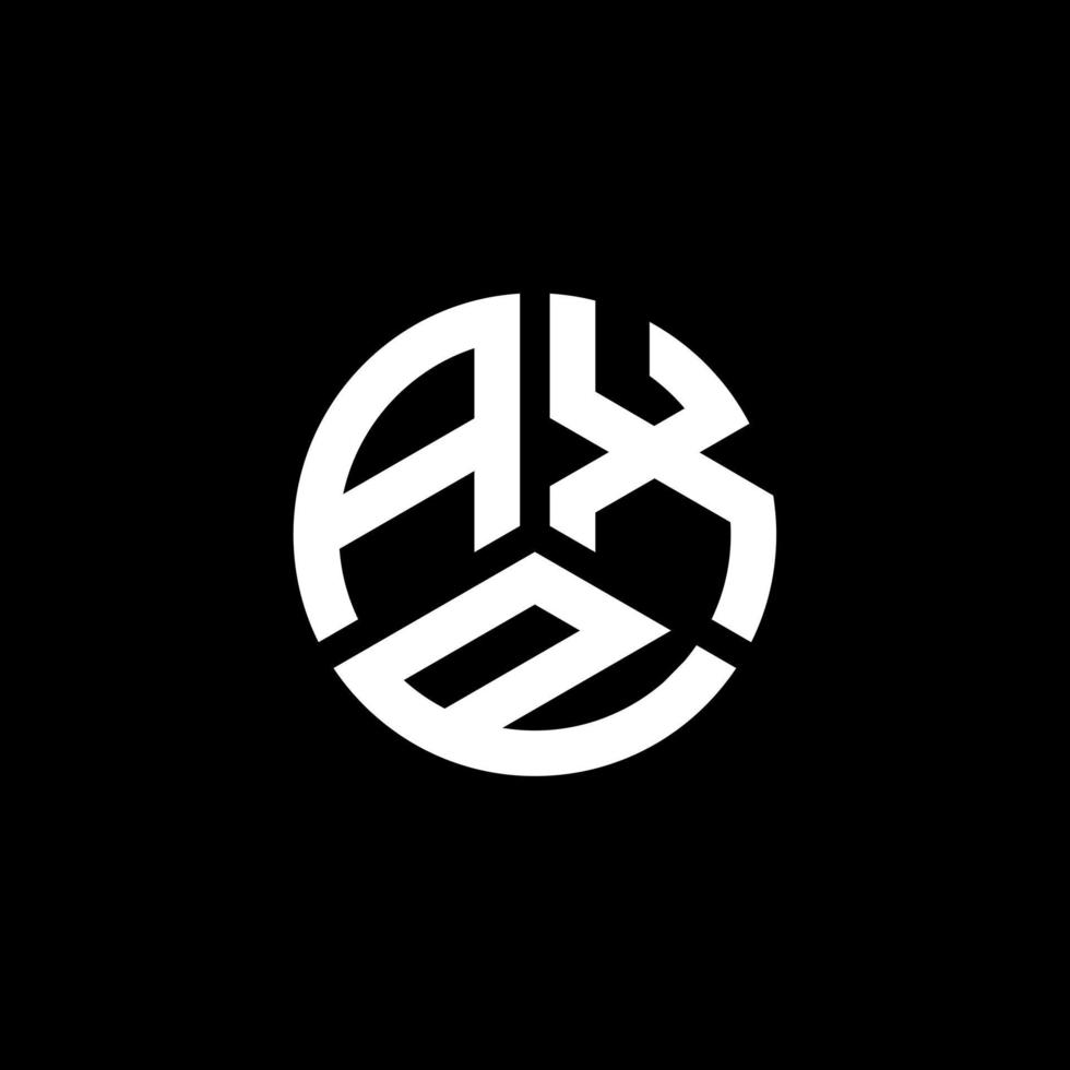 AXP letter logo design on white background. AXP creative initials letter logo concept. AXP letter design. vector