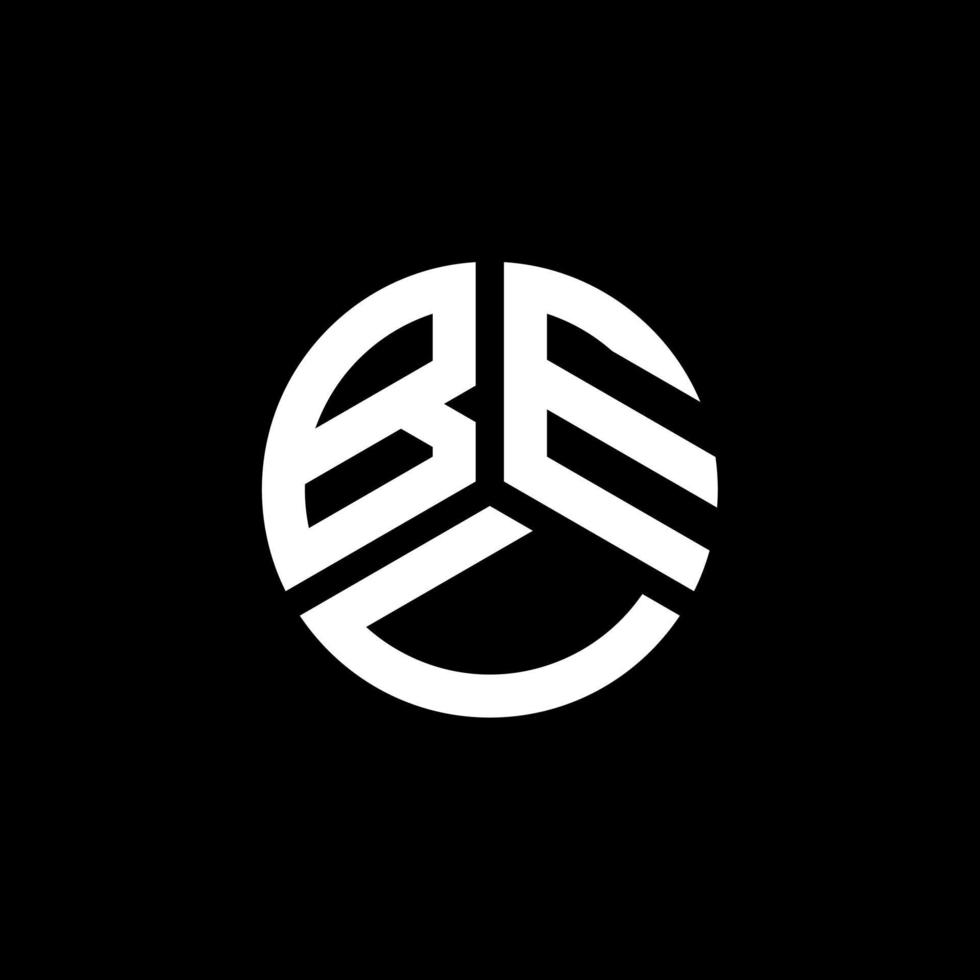 BEU letter logo design on white background. BEU creative initials letter logo concept. BEU letter design. vector