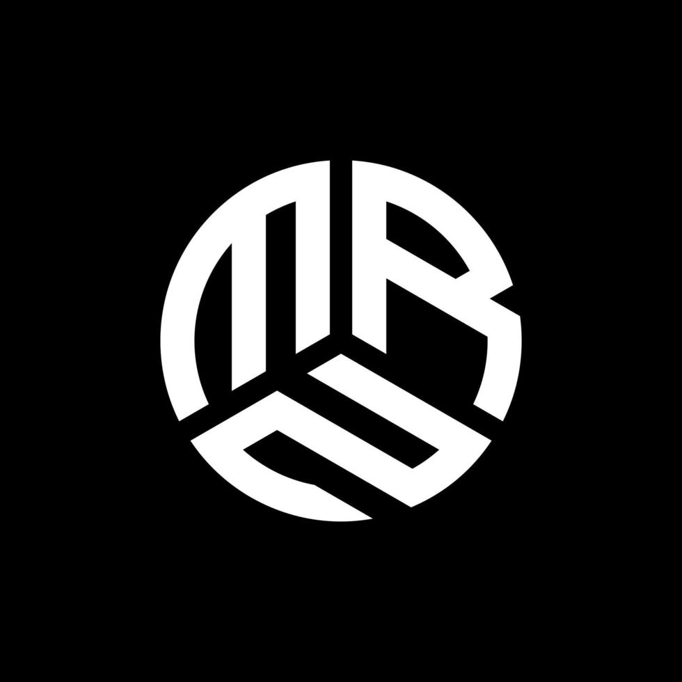 MRN letter logo design on black background. MRN creative initials letter logo concept. MRN letter design. vector