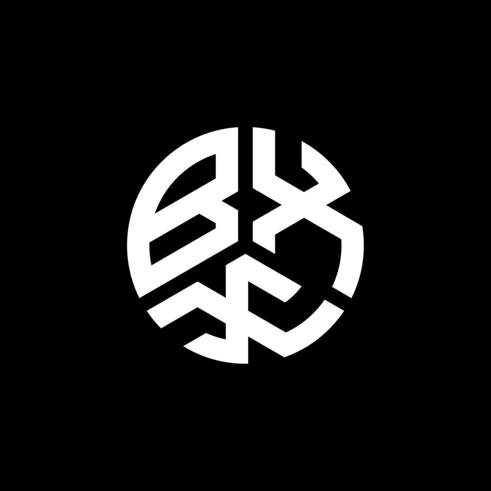 BXX letter logo design on white background. BXX creative initials letter logo concept. BXX letter design. vector