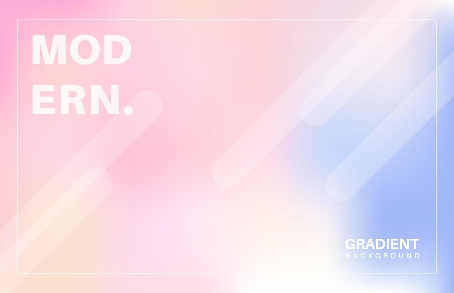 Modern gradient background for landing page or digital poster vector