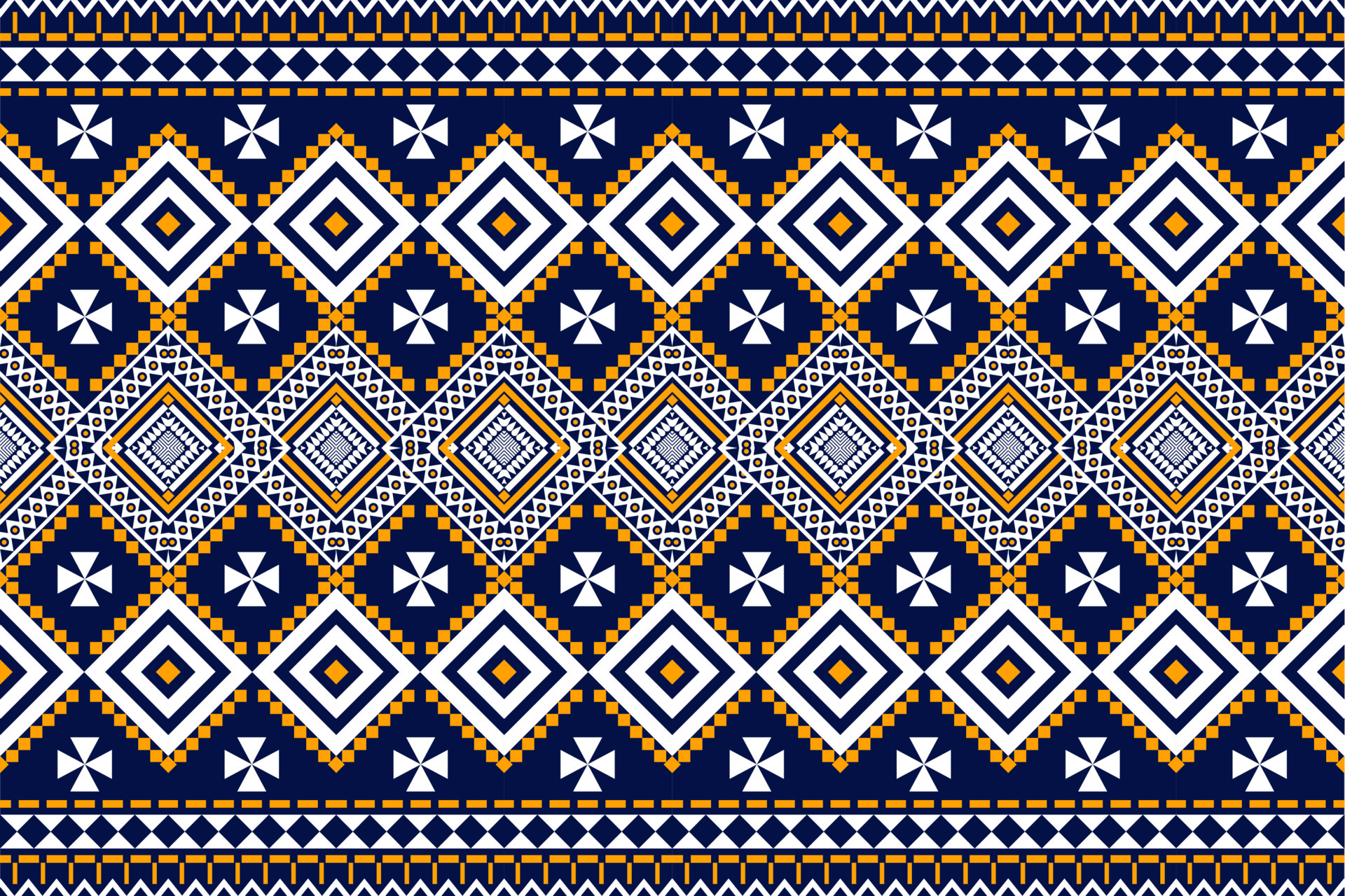 Seamless geometric ethnic asian oriental and tradition pattern design