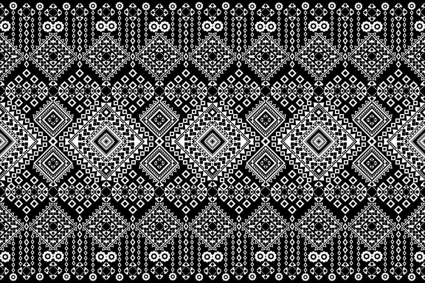 Seamless geometric ethnic asian oriental and tradition pattern design for texture and background. Silk and fabric pattern decoration for carpet, clothing, wrapping and wallpaper vector