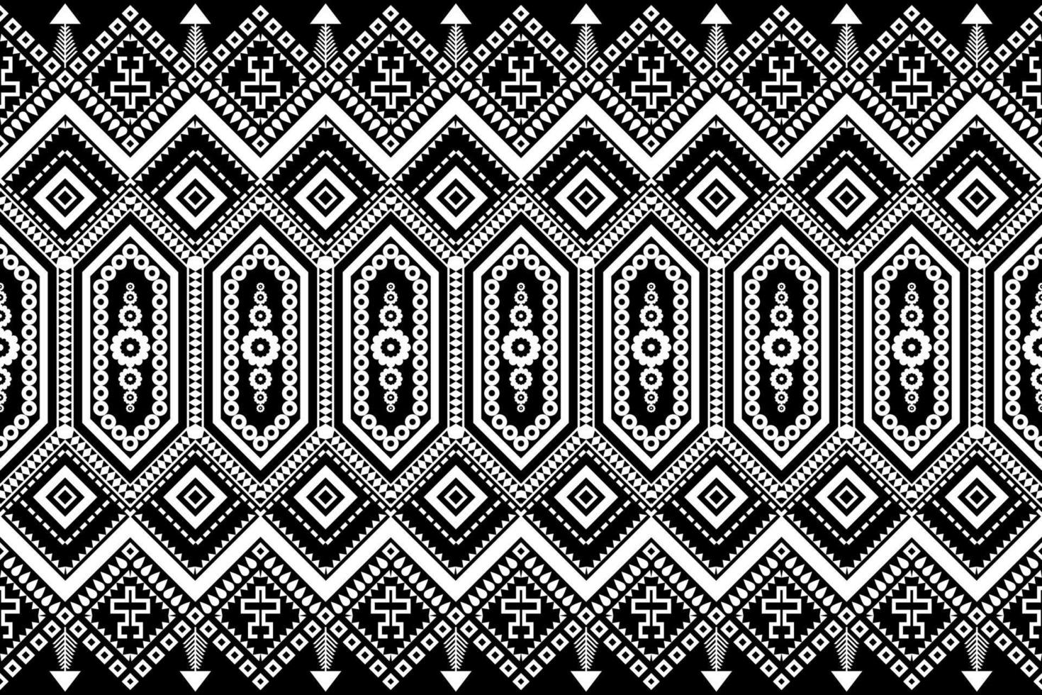 Seamless geometric ethnic asian oriental and tradition pattern design for texture and background. Silk and fabric pattern decoration for carpet, clothing, wrapping and wallpaper vector