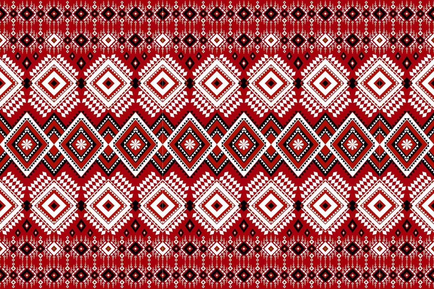 Seamless geometric ethnic asian oriental and tradition pattern design for texture and background. Silk and fabric pattern decoration for carpet, clothing, wrapping and wallpaper vector