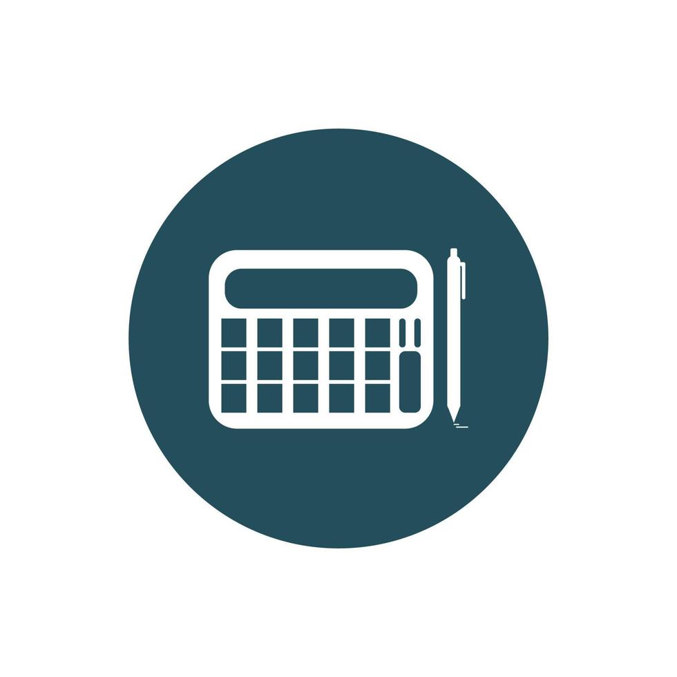 Accounting Vector Illustration. Banking and Finance icon logo vector