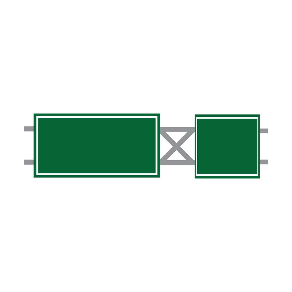 vector de señal de tráfico en blanco sobre fondo blanco aislado