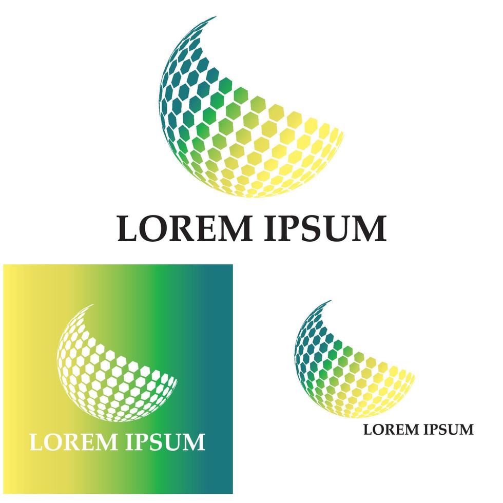 3D digital globe logo design. icon vector illustration. This logo is suitable for global company  world technologies and media and publicity agencies