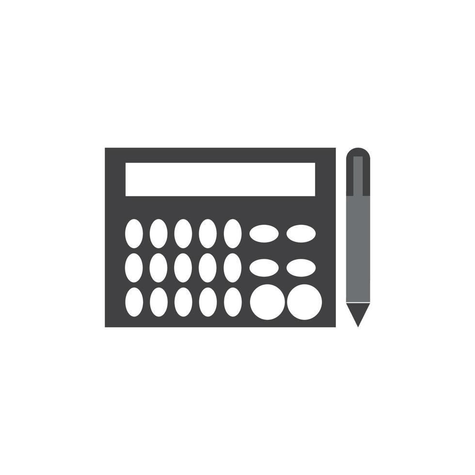 ilustración vectorial de contabilidad. vector de logotipo de icono de banca y finanzas
