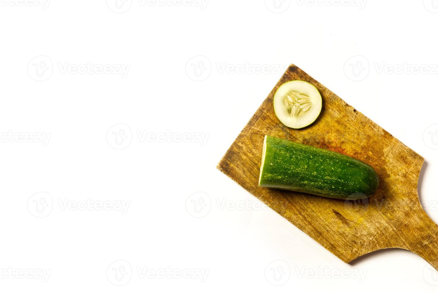 Slice of cucumber photo