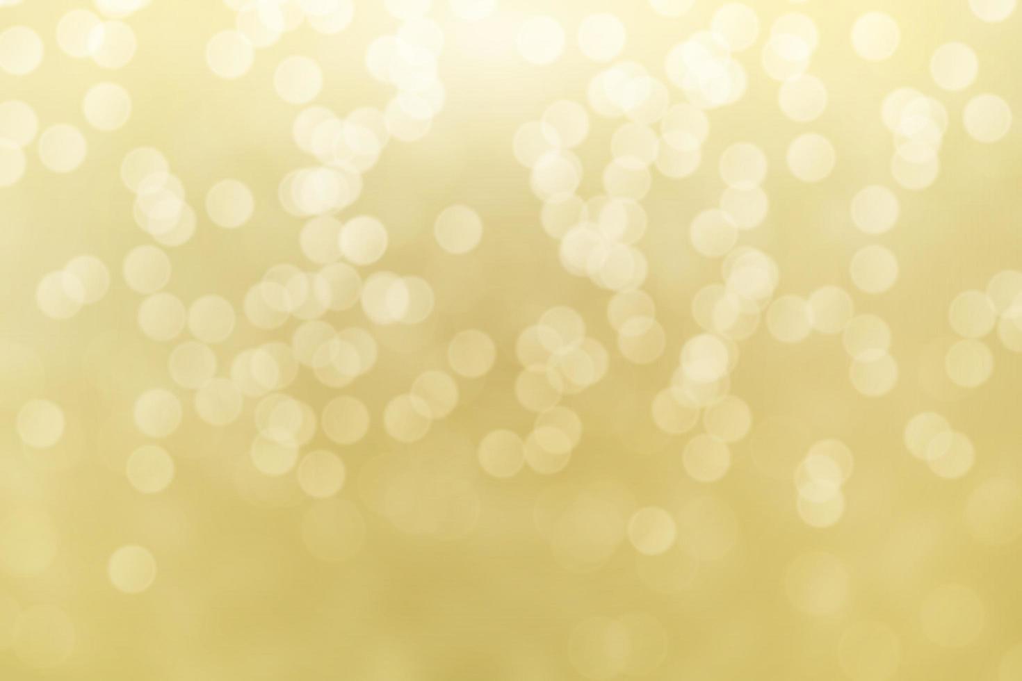 Abstract golden bokeh lights effect, soft blurred background photo