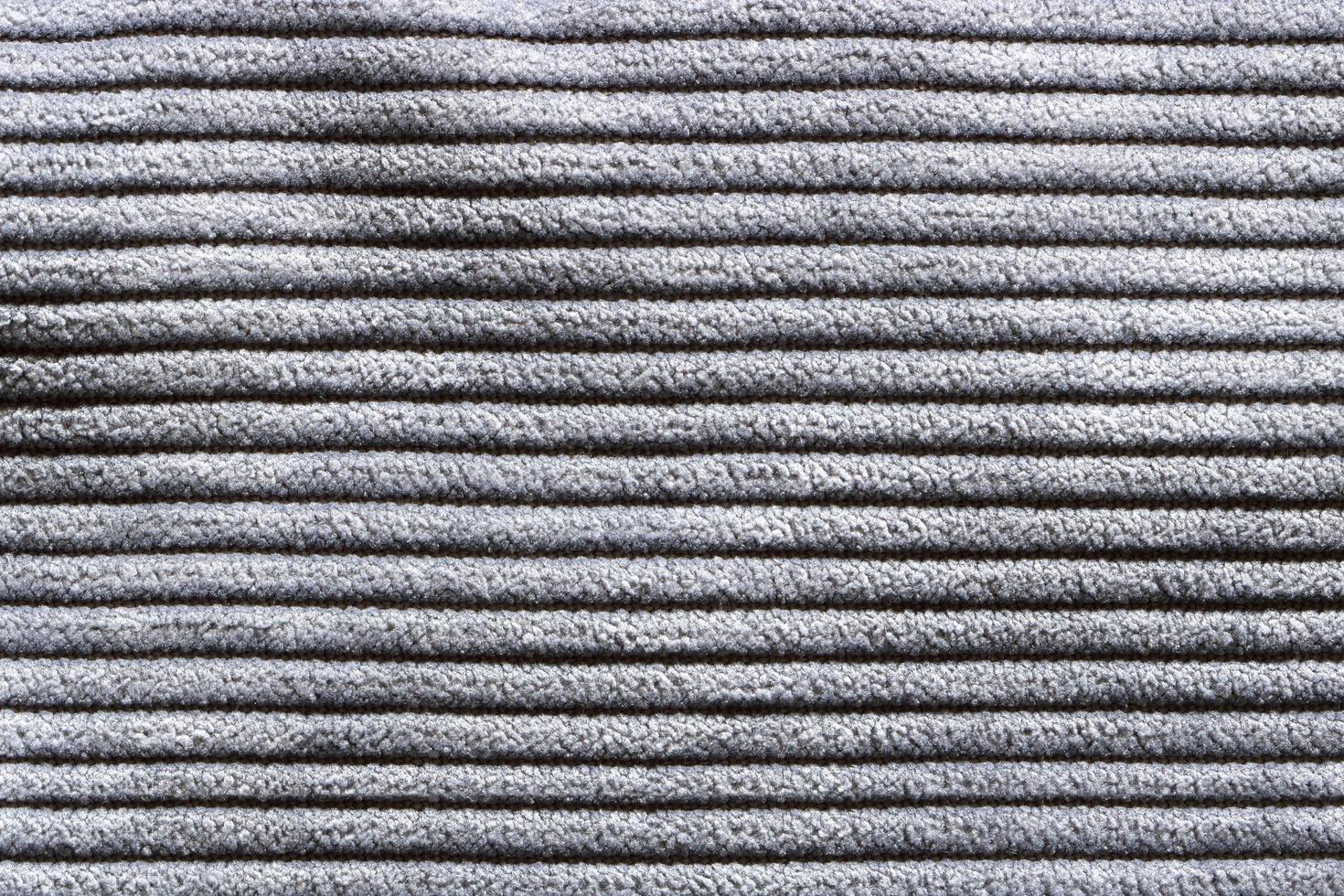 Texture of striped gray carpet, abstract pattern background photo