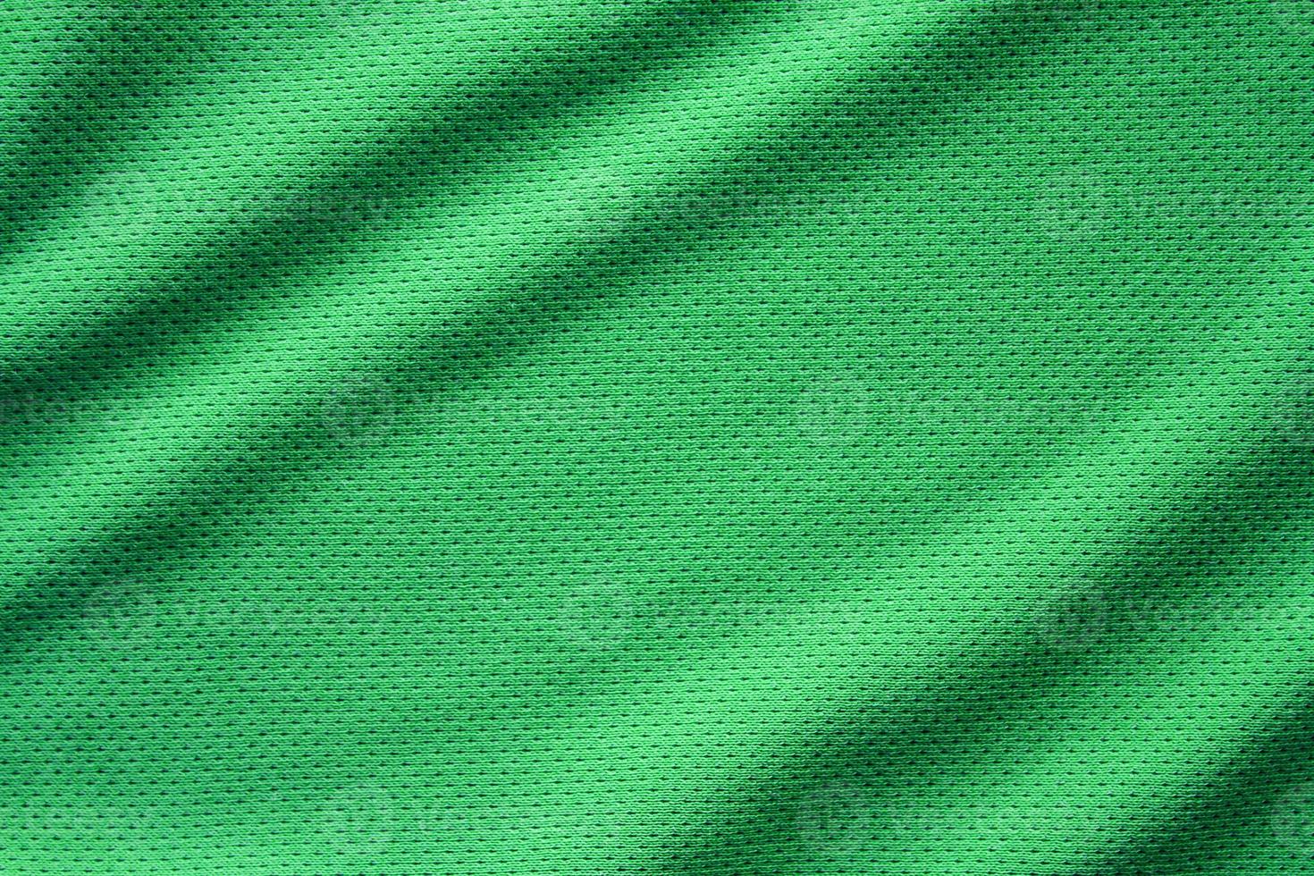 Sport clothing fabric texture background, top view of cloth textile surface photo