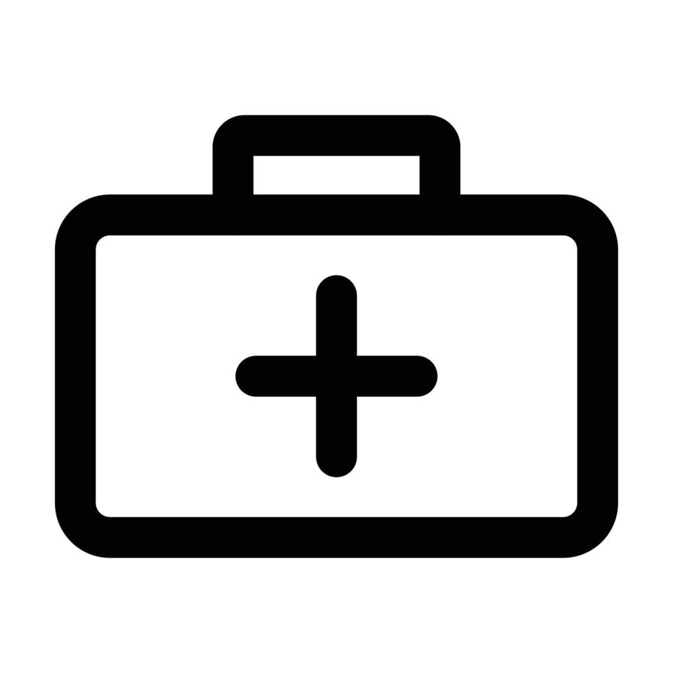 First Aid Kit Vector icon which is suitable for commercial work and easily modify or edit it