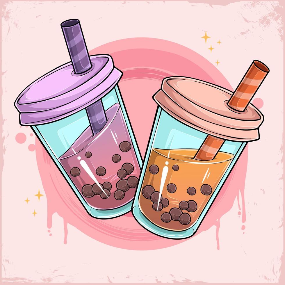 Bubble Tea Cup Mockup - Free Download Images High Quality PNG, JPG