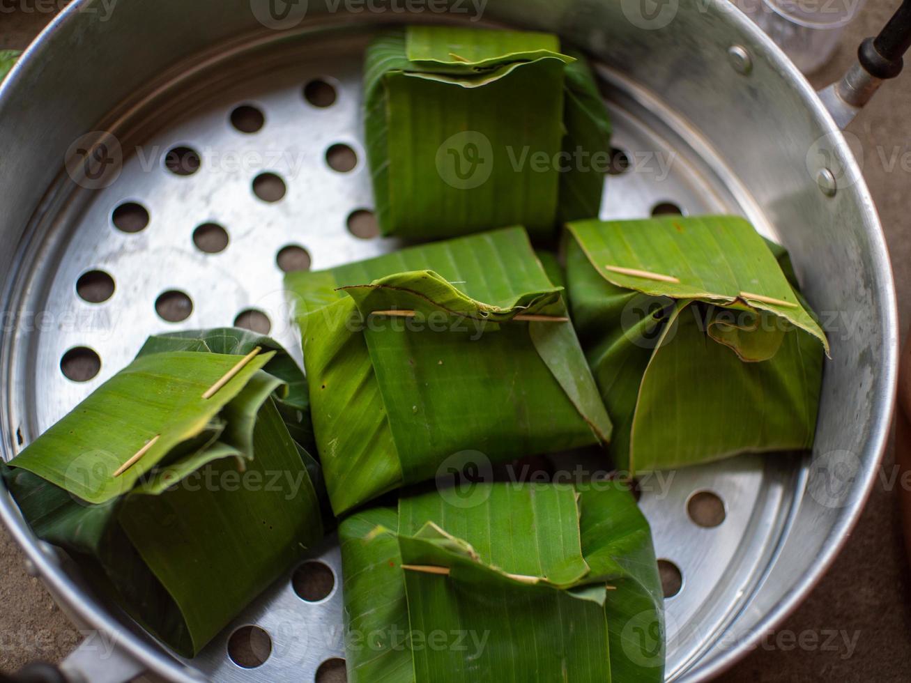 Thailand food and egg ant photo