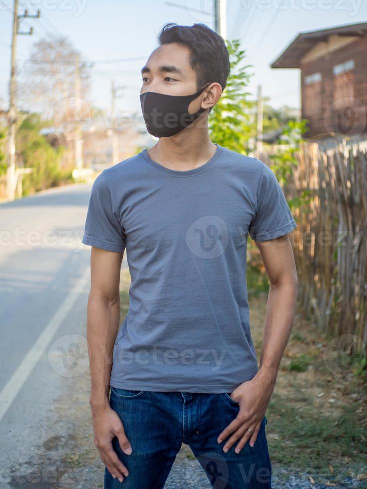 Man and shirt photo