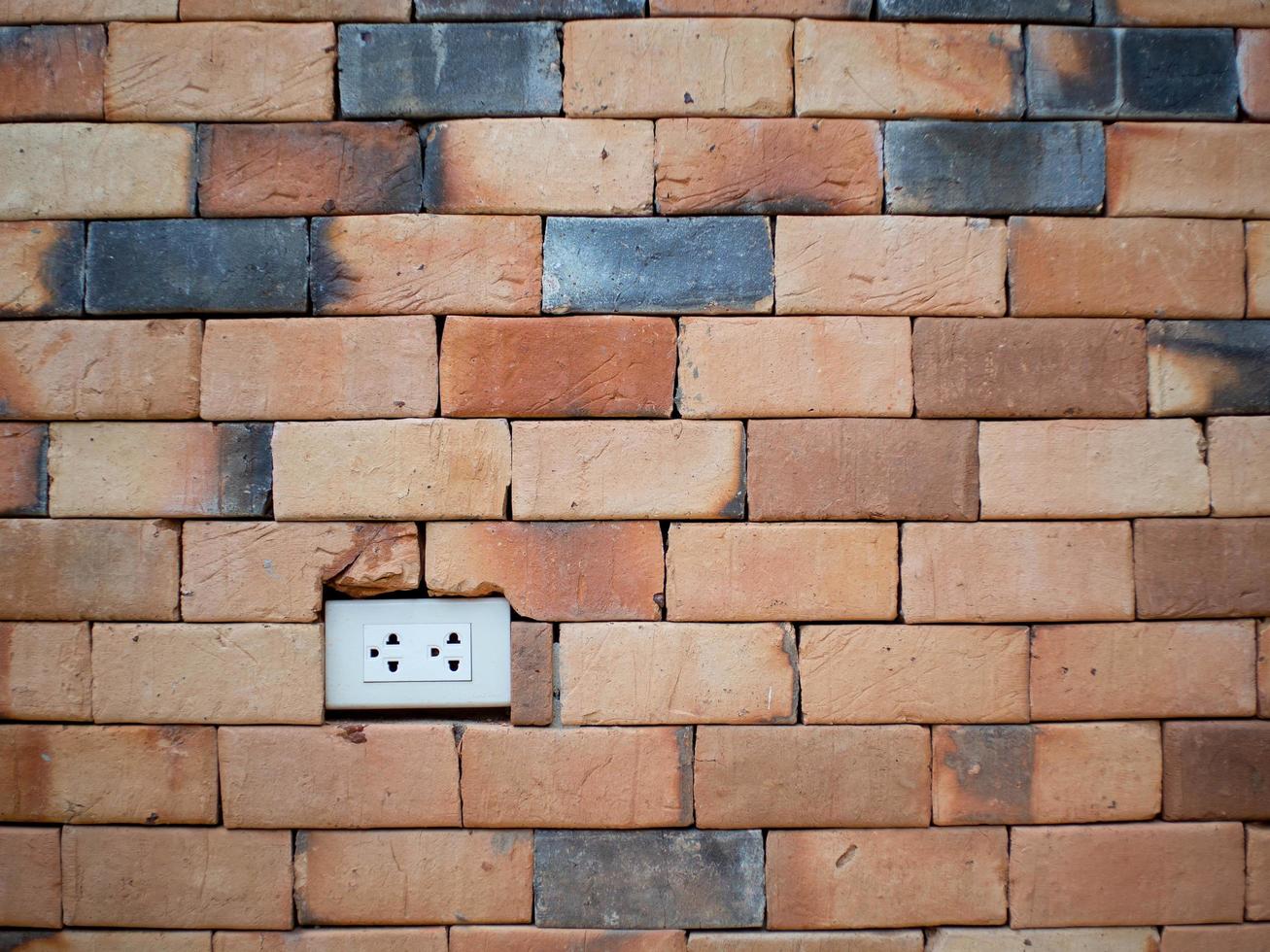 Plug and brick photo
