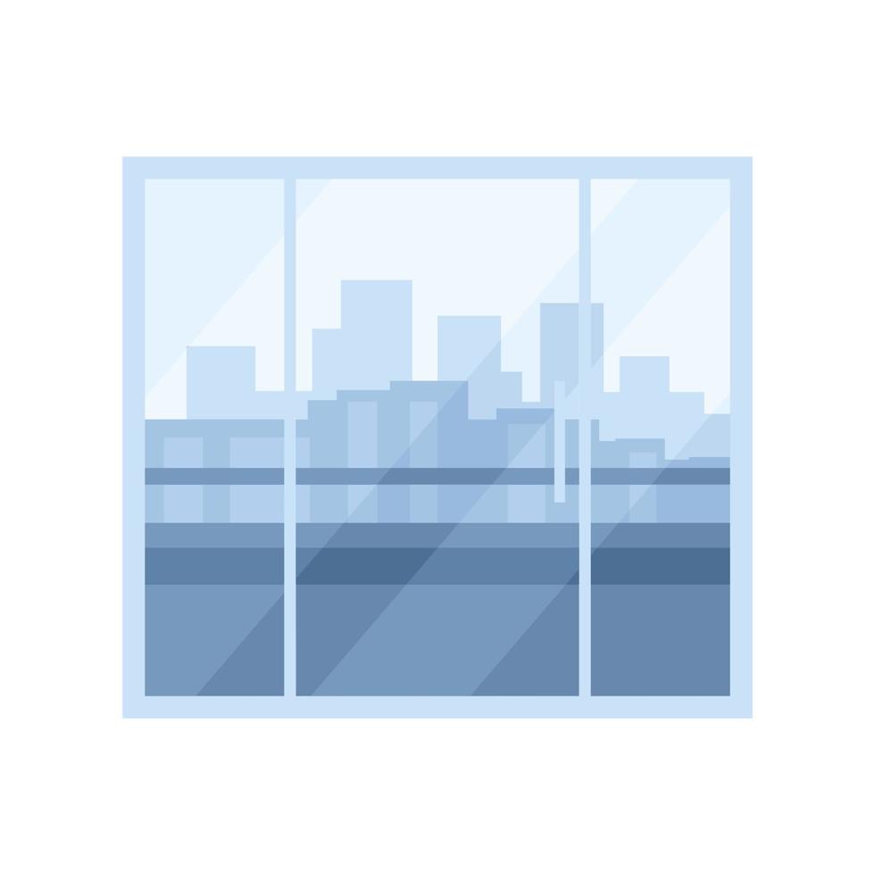 fondo de vector de paisaje de edificio