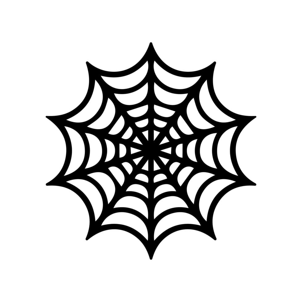 spider web vector icon