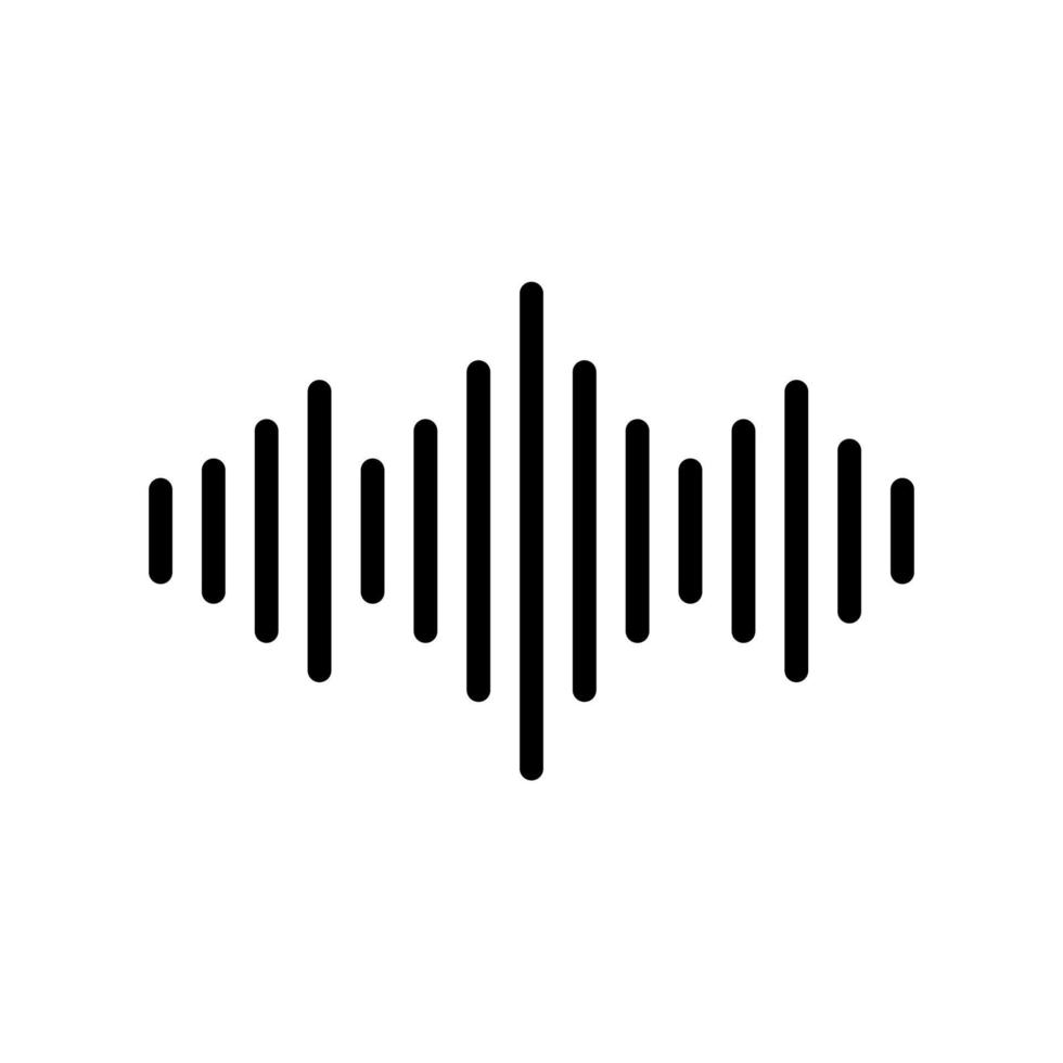 soundwave vector icon