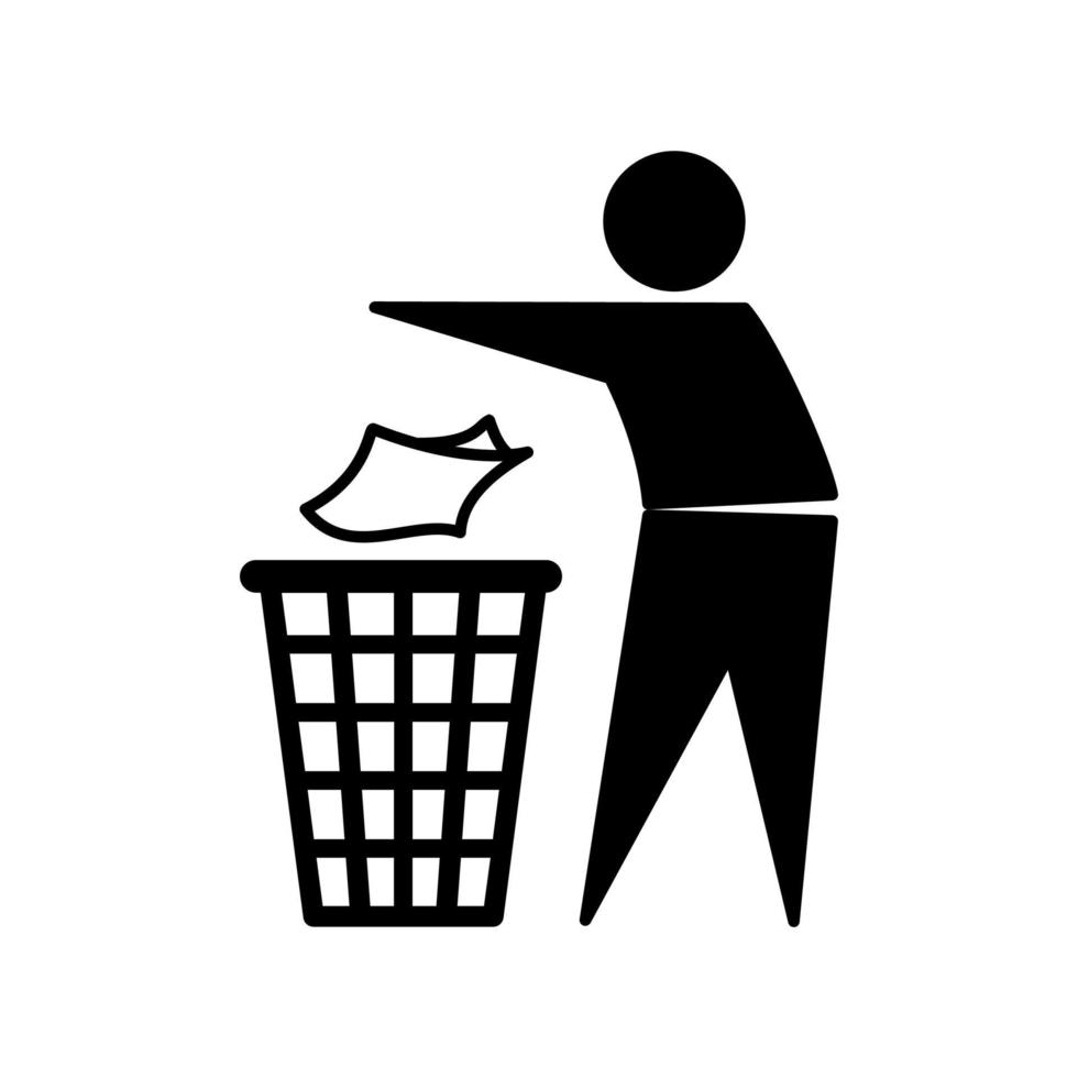 trash vector icon