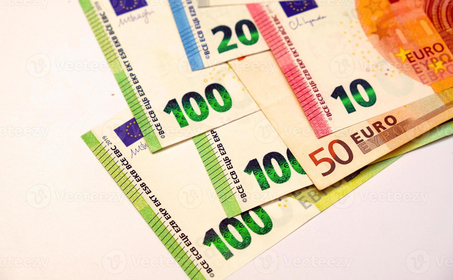 Currency of Europe photo