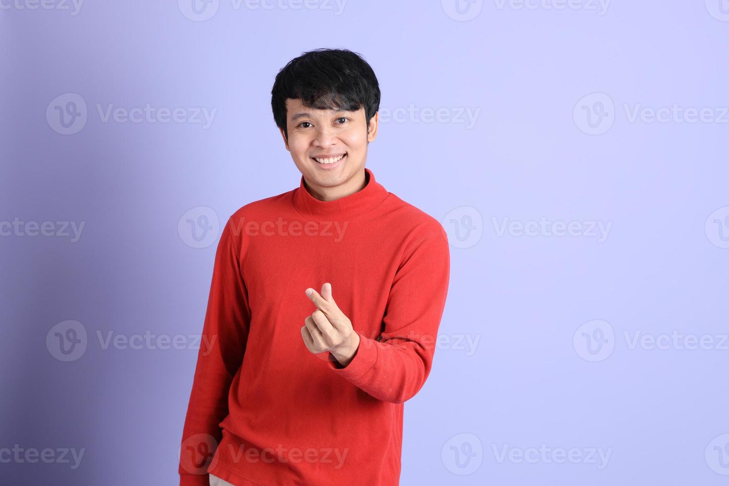 Relaxed Asian Man photo