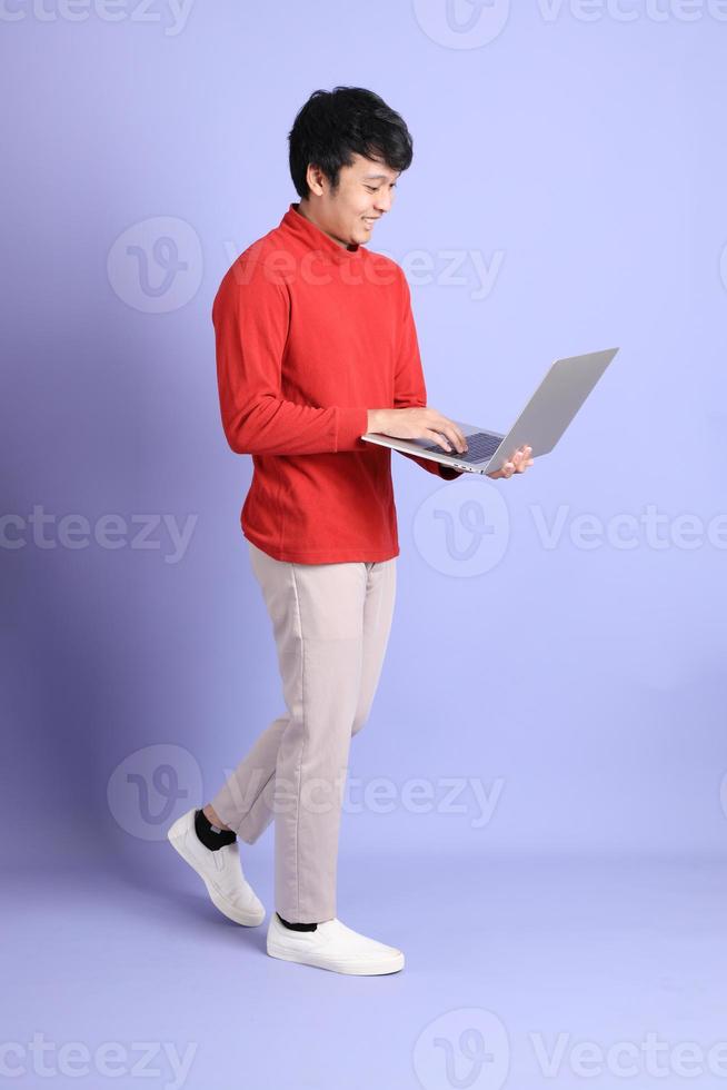 Relaxed Asian Man photo