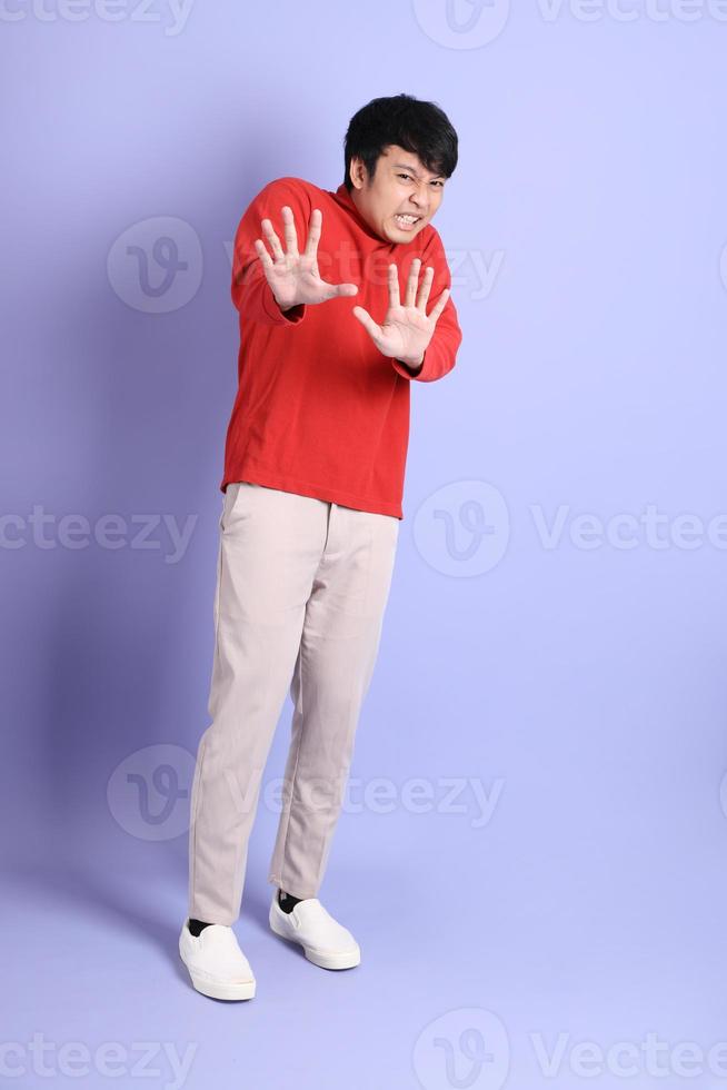 Relaxed Asian Man photo