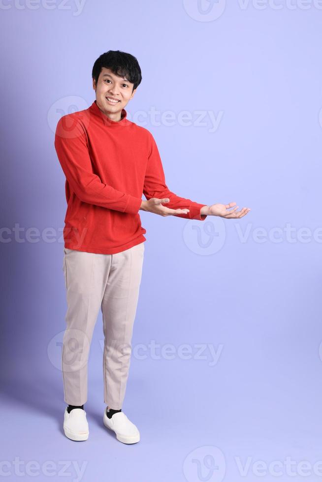 Relaxed Asian Man photo
