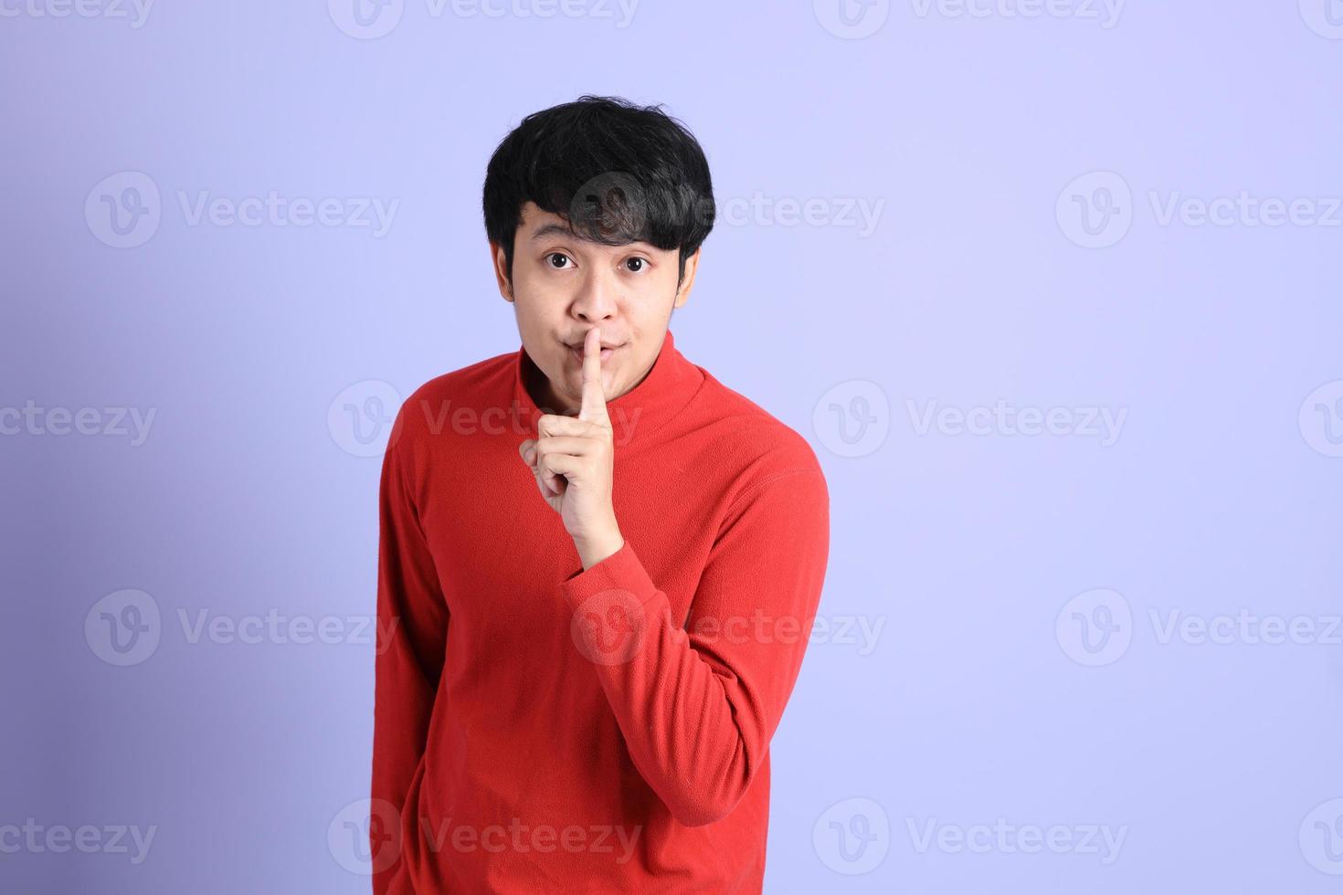 Relaxed Asian Man photo