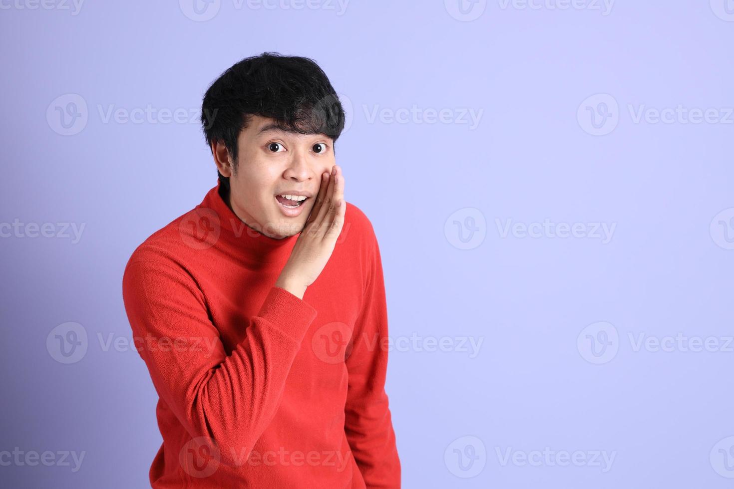 Relaxed Asian Man photo