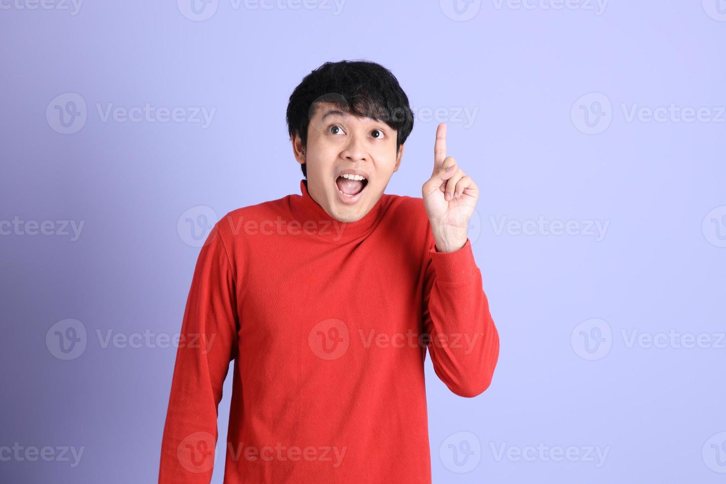 Relaxed Asian Man photo