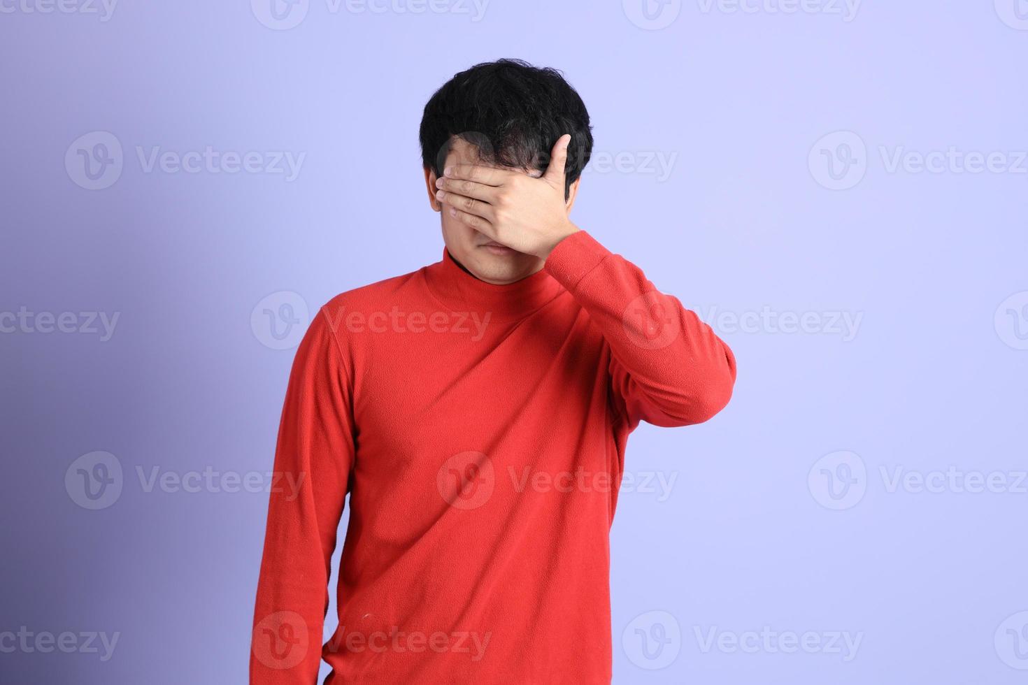 Relaxed Asian Man photo