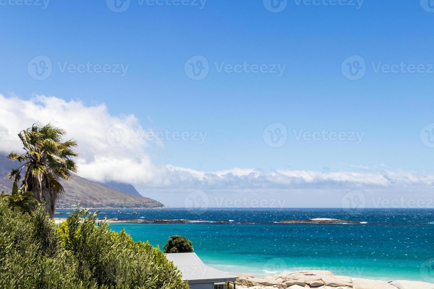 playa de camps bay, ciudad del cabo, sudáfrica. foto