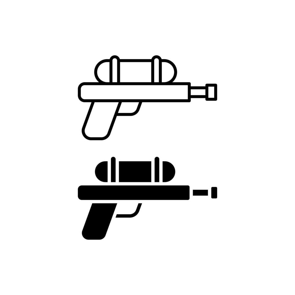 water gun vector icon