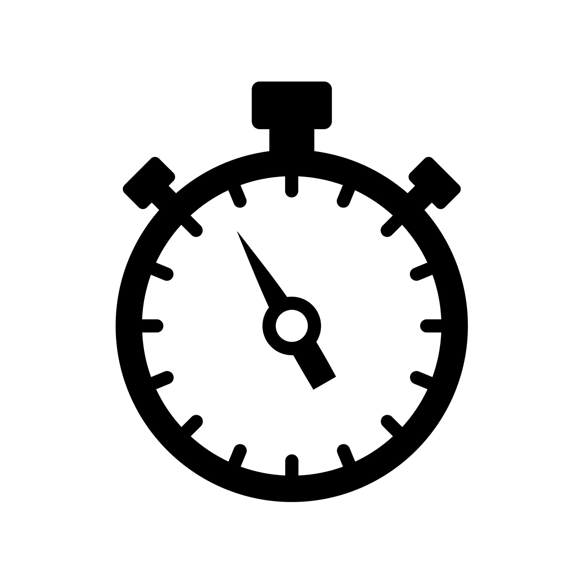 stopwatch timer vector icon 6996158 Vector Art at Vecteezy