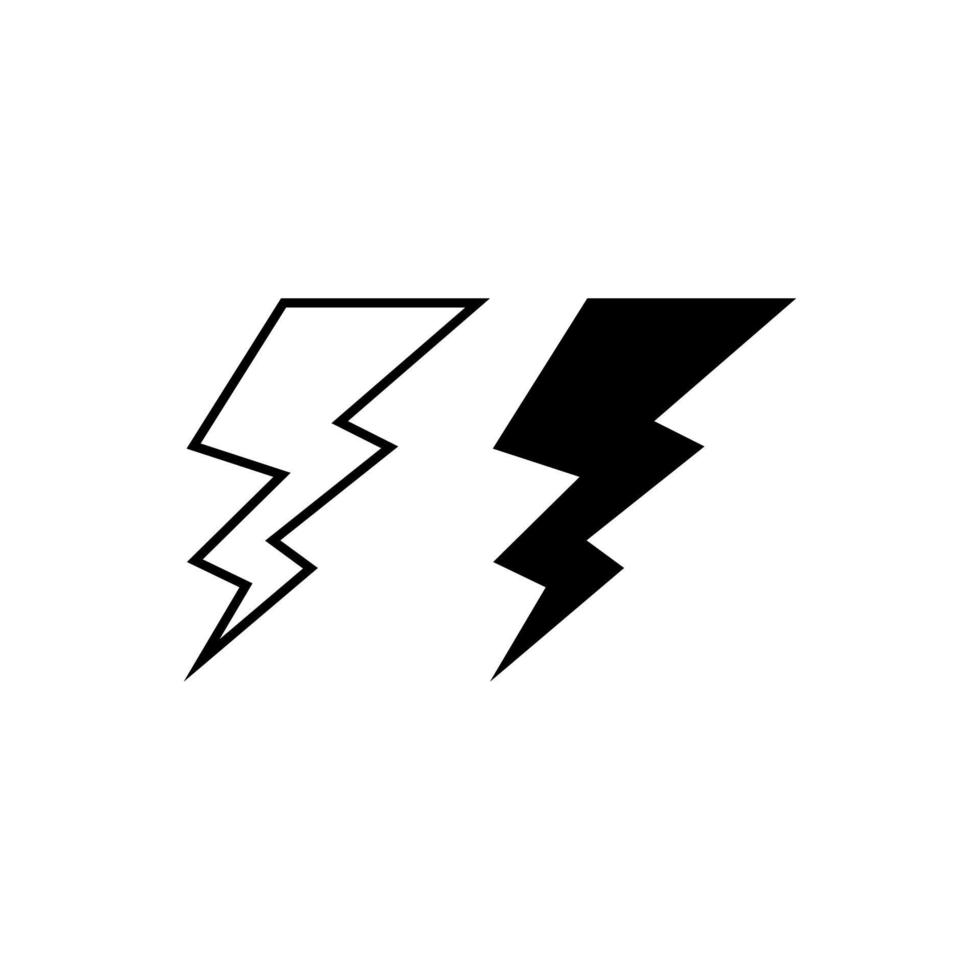 lightning vector icon 6996173 Vector Art at Vecteezy