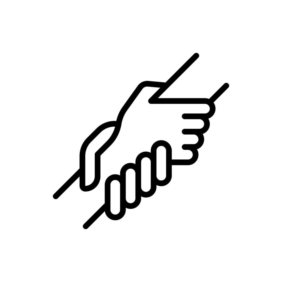 support hand vector icon