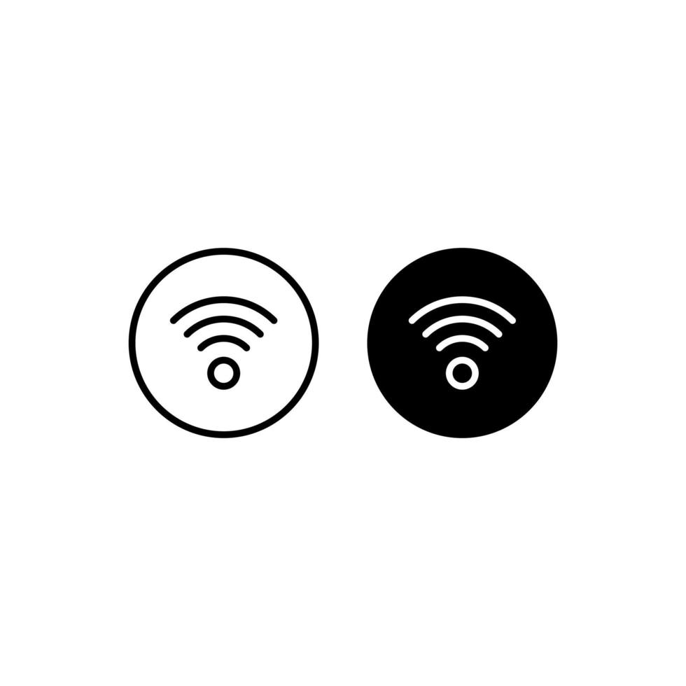 icono de wifi vector