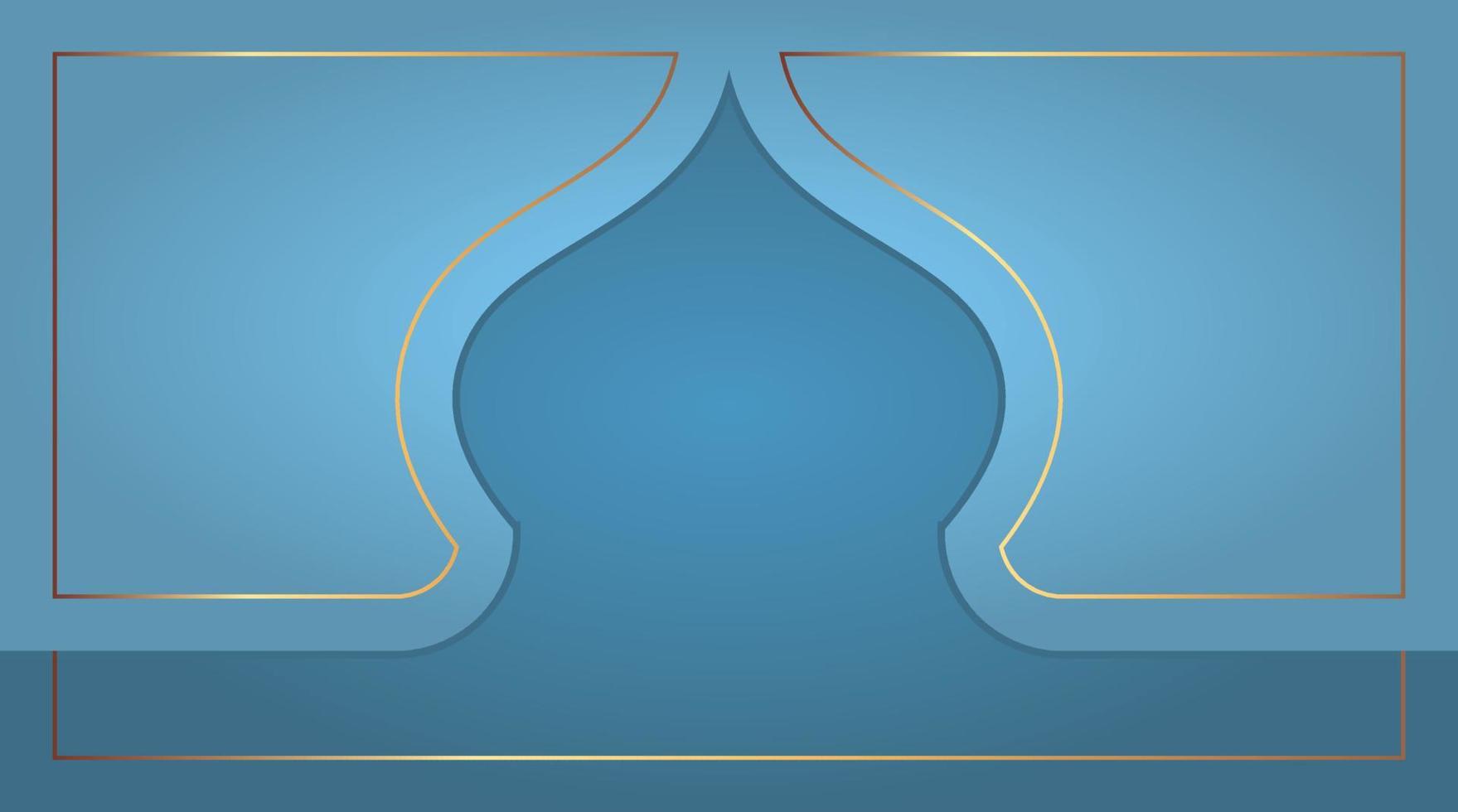 Islamic Background. Eid Mubarak Background. Ramadan Kareem Background. vector