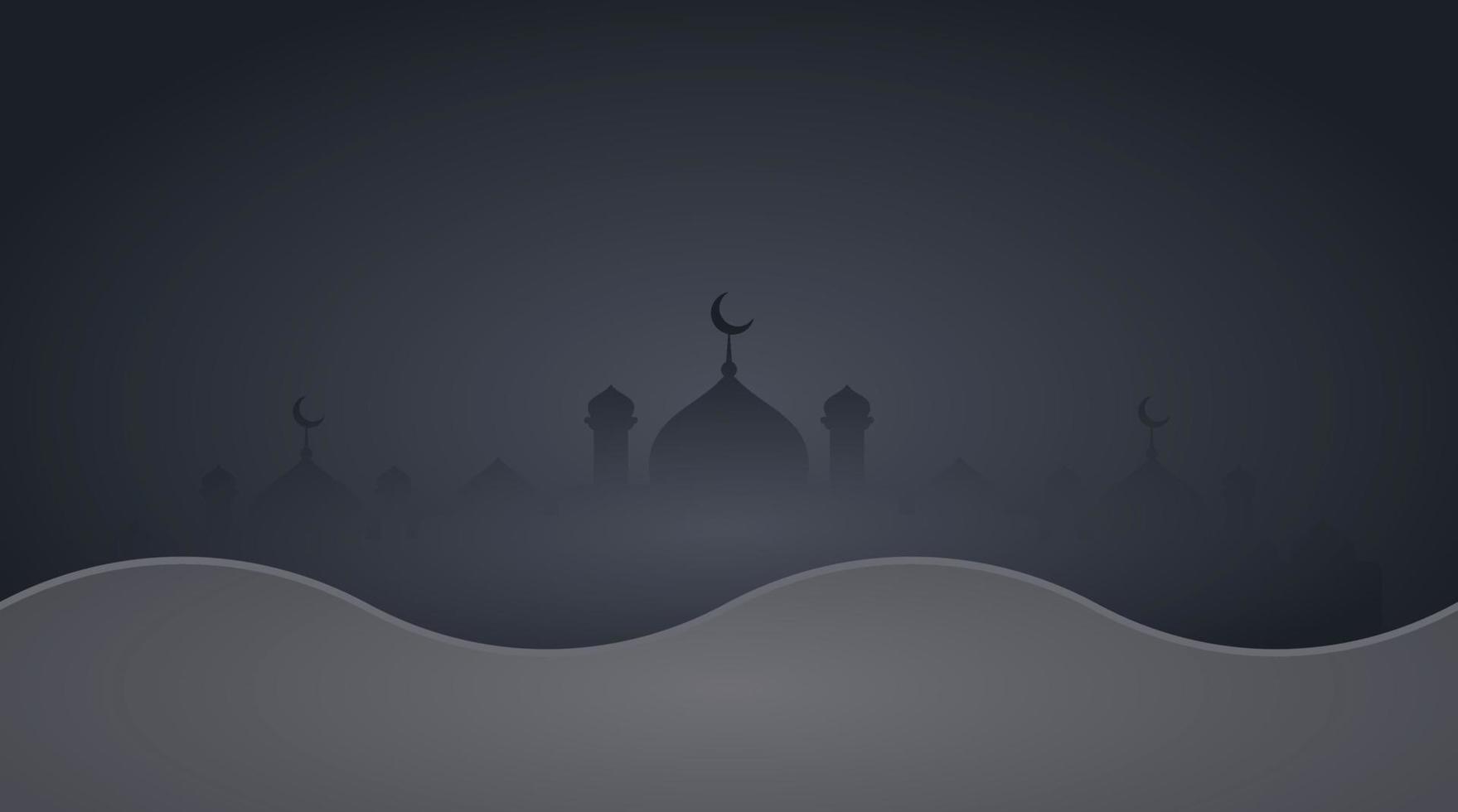 Islamic Background. Eid Mubarak Background. Ramadan Kareem Background. vector