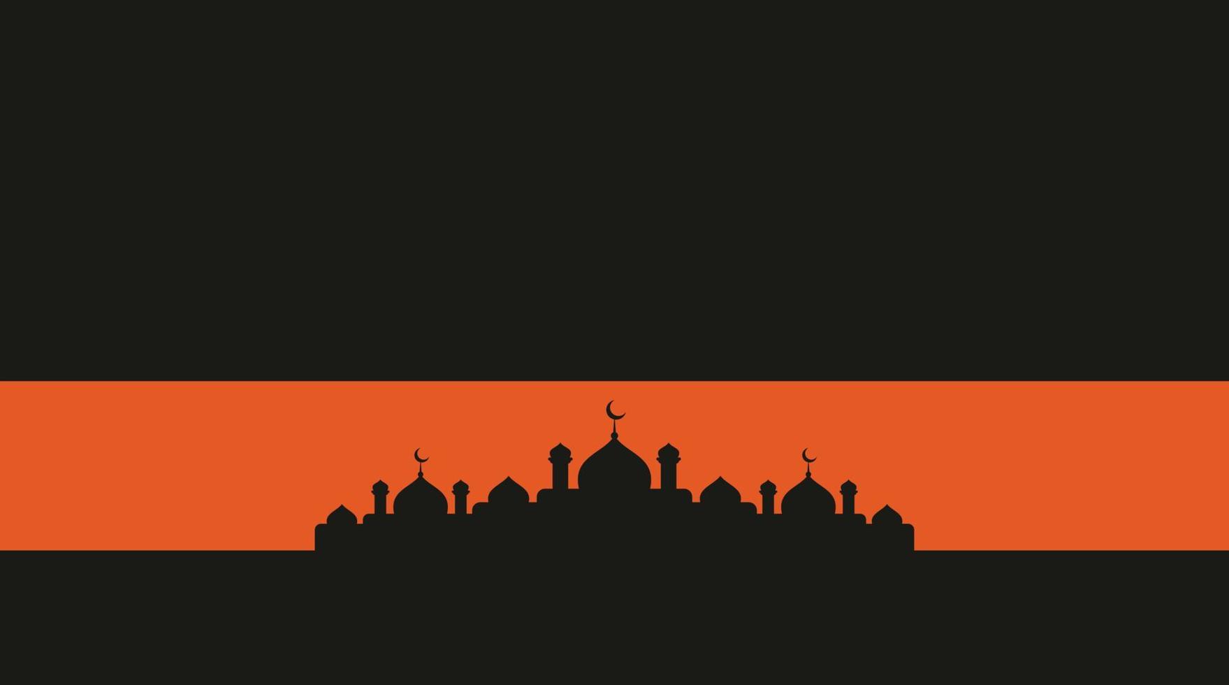 fondo islámico. fondo de eid mubarak. fondo de ramadán kareem. vector