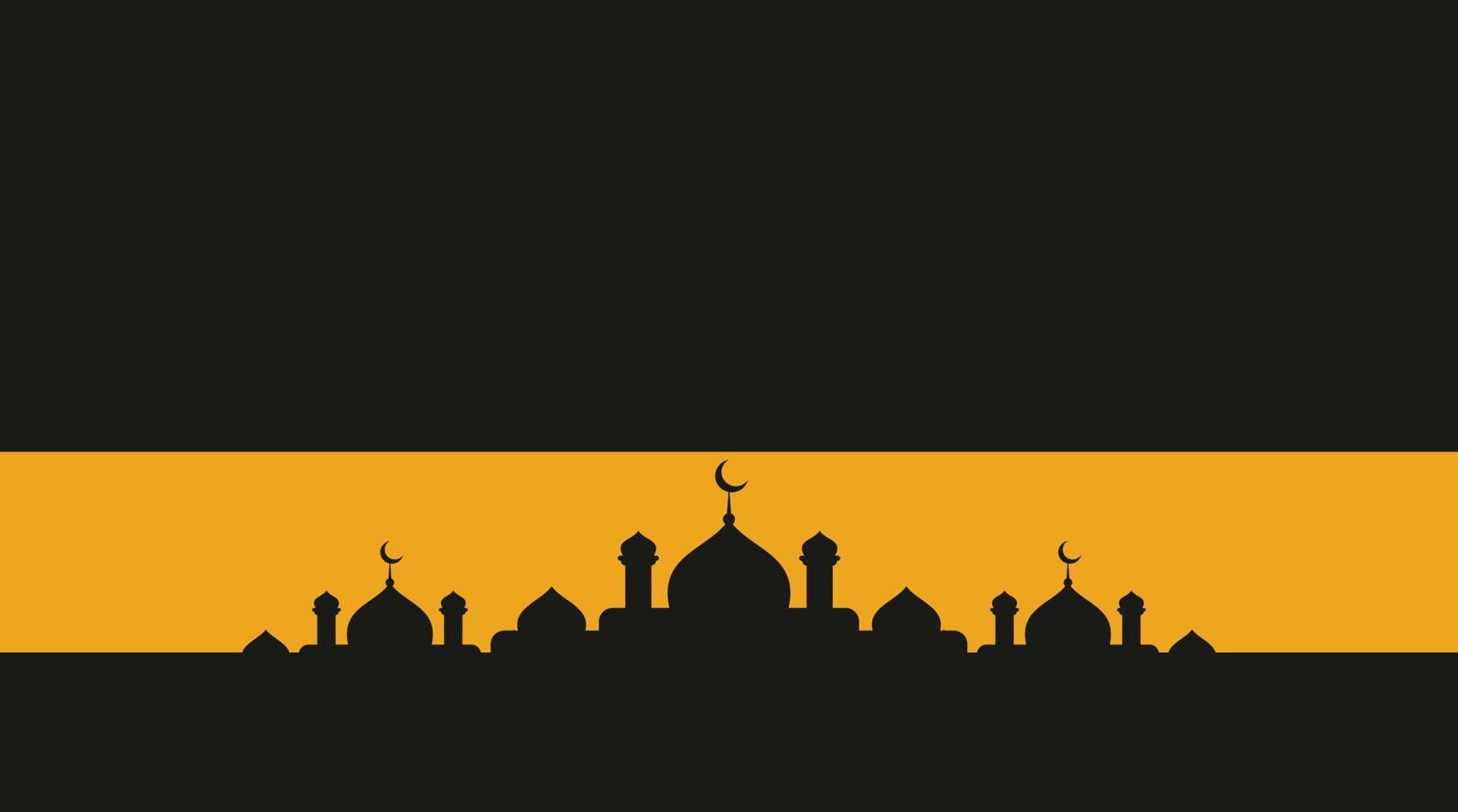 fondo islámico. fondo de eid mubarak. fondo de ramadán kareem. vector